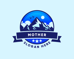 Remove Hvac - Mountain Explore Adventure logo design