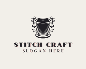 Sewing - Sewing Thread Seamstress logo design