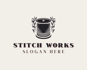 Alteration - Sewing Thread Seamstress logo design