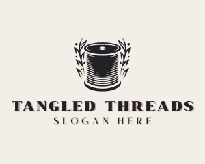 Sewing Thread Seamstress logo design