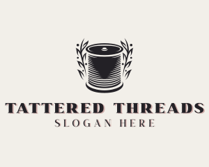 Sewing Thread Seamstress logo design