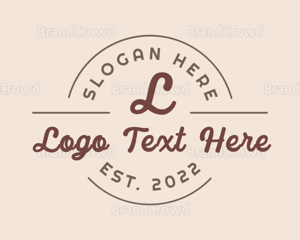 Generic Fashion Cursive Logo