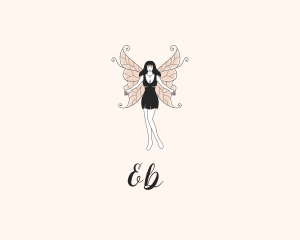 Feminine - Magical Fairy Woman logo design