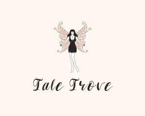 Magical Fairy Woman logo design