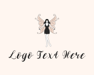 Magical Fairy Woman Logo