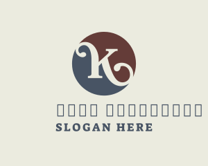Corporate - Elegant Cafeteria Letter K logo design