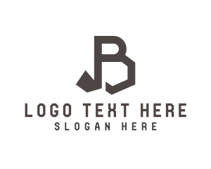 Industrial - Generic Geometric Letter B logo design