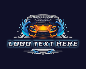 Engine - Car Wash Detailing logo design