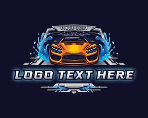 Motorsport - Car Wash Detailing logo design