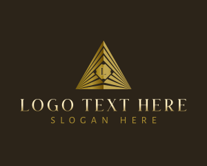 Premium - Corporate Pyramid Triangle logo design