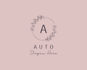 Wedding - Wedding Floral Wreath logo design