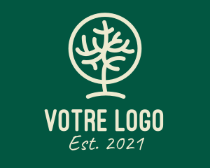 Agriculture - Natural Tree Forest logo design