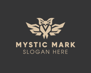 Sigil - Modern Owl Wings logo design