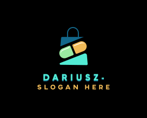 Pharmacy Shopping Bag  Logo