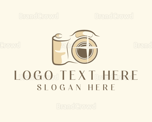 Camera Lens Photography Logo