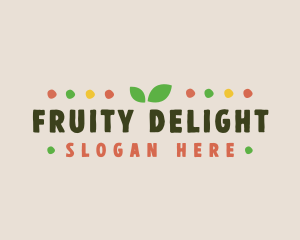 Fruit Juice Business logo design