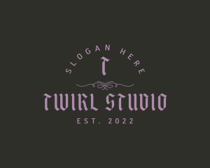 Gothic Punk Tattoo Studio logo design