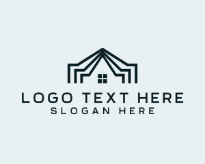 House Roof Architecture Logo