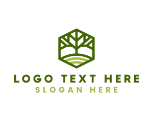 Eco Park - Eco Tree Gardening logo design