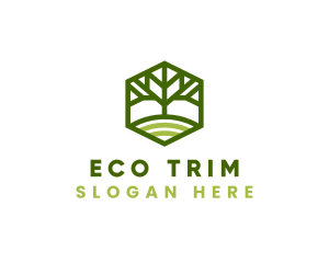 Eco Tree Gardening logo design