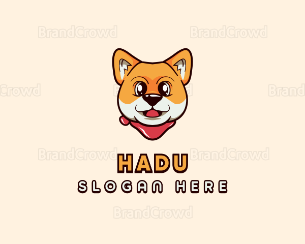 Shiba Inu Pet Dog Logo