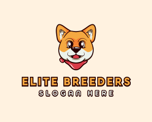 Shiba Inu Pet Dog logo design