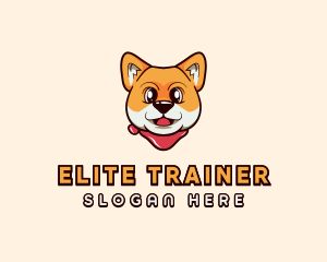 Shiba Inu Pet Dog logo design