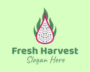 Ripe - Ripe Dragon Fruit logo design