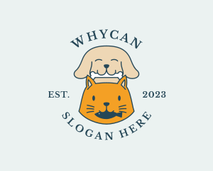 Nature - Dog Cat Pet Veterinary logo design