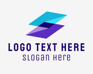 Internet - Digital Startup Technology Diamond logo design