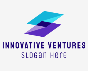 Entrepreneur - Digital Startup Technology Diamond logo design