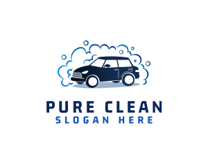 Cleaning Carwash Business logo design