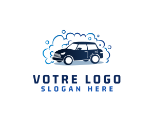 Transport - Cleaning Carwash Business logo design