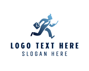 Businessman - Corporate Job Worker logo design
