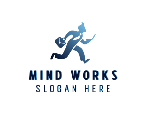 Corporate Job Worker logo design