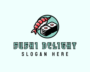 Sushi Asian Cuisine logo design