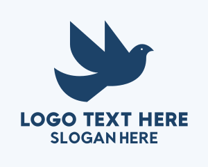 Religious Christianity Dove  Logo