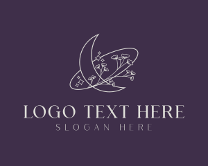 Boho - Wedding Event Moon logo design