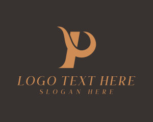 Firm - Professional Swoosh Letter P logo design