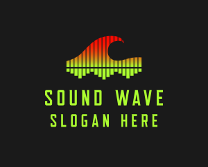 Sound Wave Music logo design