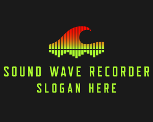 Sound Wave Music logo design