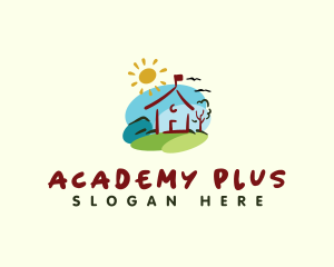 School - Daycare Parenting School logo design