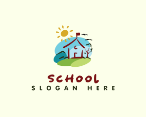 Daycare Parenting School logo design