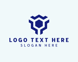 Financial - Simple Geometric Business logo design