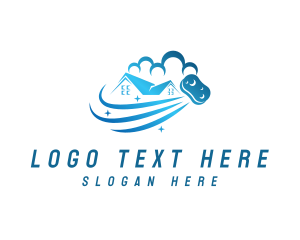 Cleaning - Home Cleaning Sponge logo design