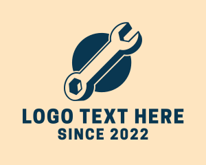 Fix - Blue Wrench Repair logo design