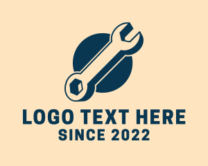 Fixer - Blue Wrench Repair logo design