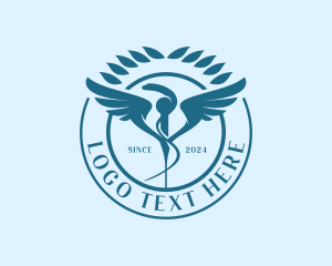 Telemedicine - Medical Pharmacy Caduceus logo design