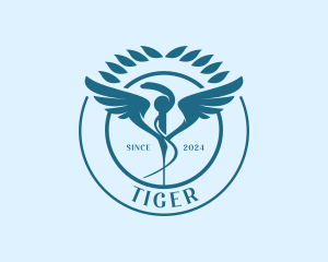 Medical Pharmacy Caduceus Logo