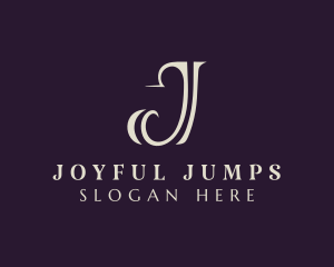 Elegant Firm Letter J logo design